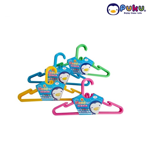 Puku Kids Hanger 0150-6 (30802) Set 6 Pc