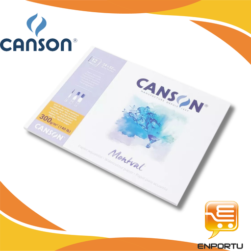 [200807319] Canson Montval 12S 24x32 CP 300g