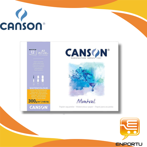 [200807320] Canson Montval 12S A3 CP 300g