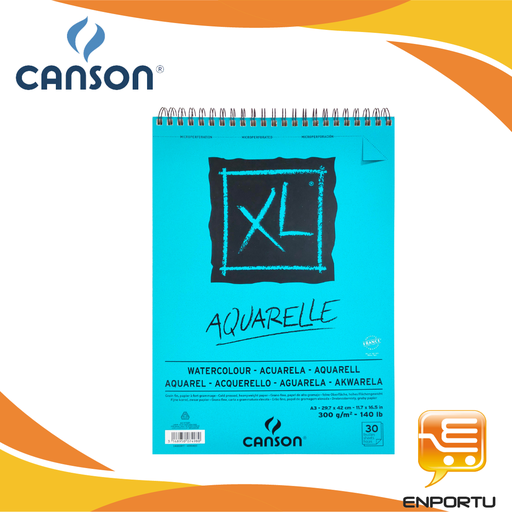 [400039171] Canson XL Aquarelle 30s A3 300g