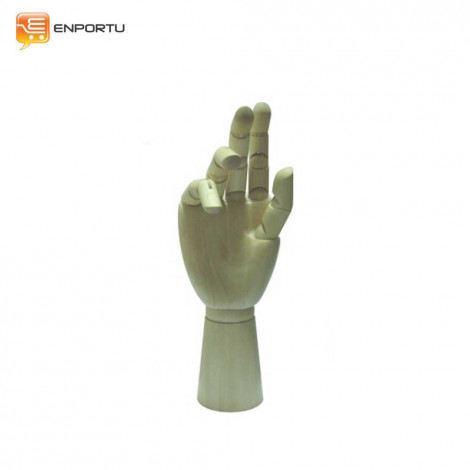 [1002113564004] SJT Manekin Kayu 10" Tangan Wanita