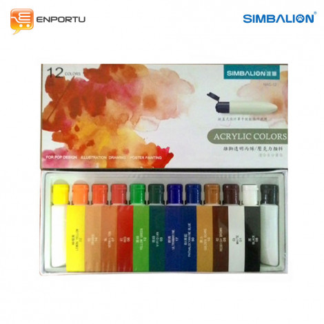 [4710609502503] Simbalion NAC-12 Set 12 Colors