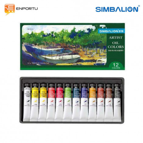 [4710609350555] Simbalion OC-12/12 12 Colors 12ml
