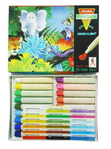 [4710609762002] Simbalion Poster Color 12cc PT-18P