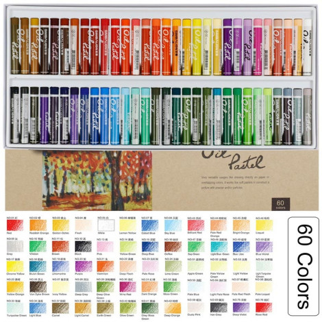 [4710609403886] Simbalion Artist Grade Oil Pastel - POP-60/1