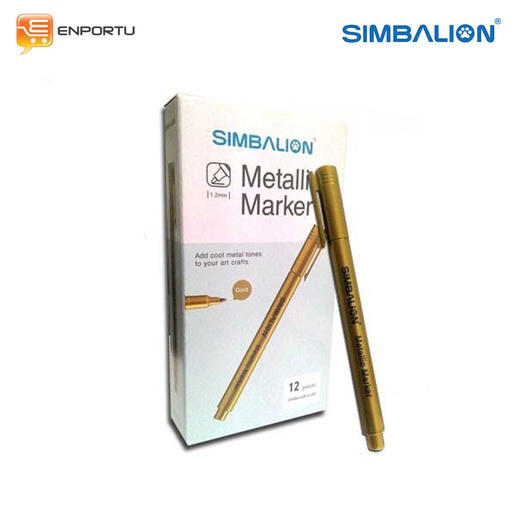 Simbalion Metallic Marker MM610B- 1.2mm