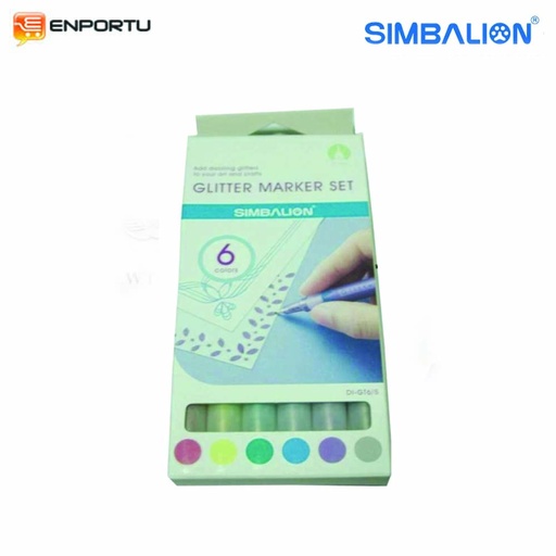 [4710609874815] Simbalion Metallic Set 0.5mm DI-MT6/S (Set-6pc)