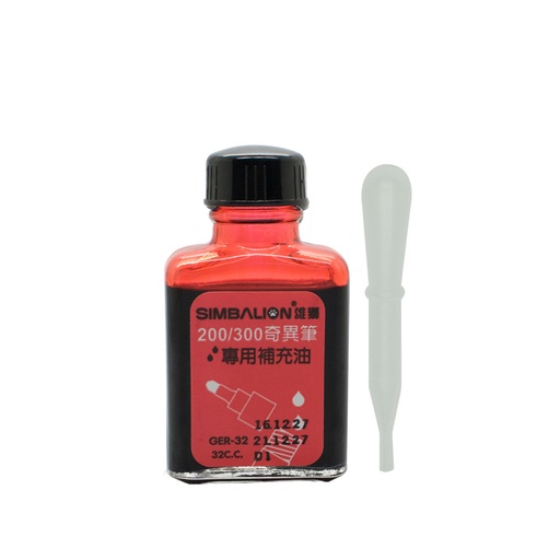 [4710609150780] Simbalion Whiteboard Refill ink 32ml Red