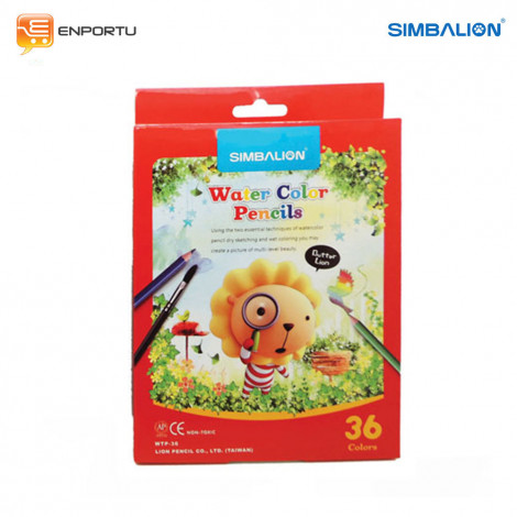 [4710609204292] Simbalion Water Color Pencil 36C WTP-36A
