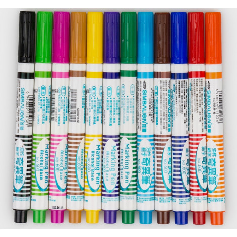 [4710609171488] Simbalion Children Marker 3012-Tin Tri 12 Color Set