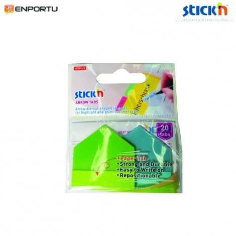 [4712759260616] Stick'N 26061 Arrow Tabs Blue&Green