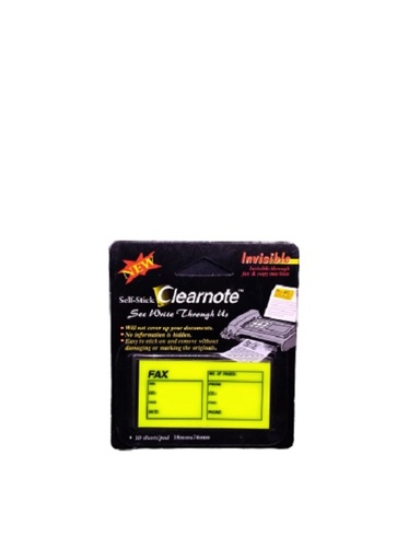 [4712759211199] Stick'N 21119 Clearnote - Fax