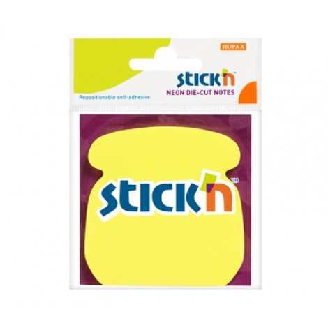 [4712759211793] Stick'N 21179 Neon Diecut Yellow Phone