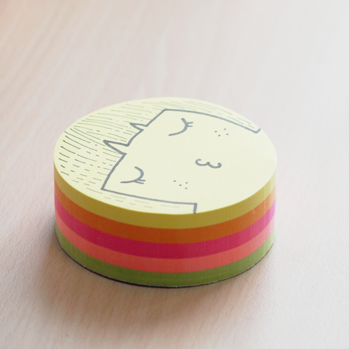 [4712759213582] Stick'N 21358 Neon Diecut 250s Circle
