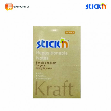 [4712759216385] Stick'N 21638 3x2 inch/76x51mm