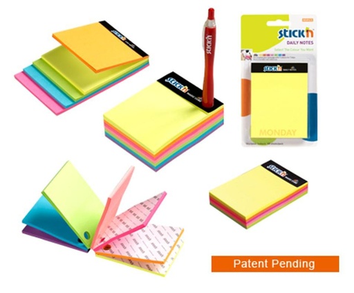 [4712759212554] Stick'N 21255 7 Colors 4x3