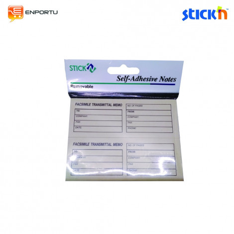 [4712759210826] Stick'N 21082 Fax Notes 1,5x4 50 Sheets