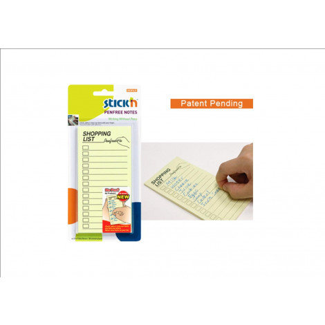 [4712759214954] Stick'N 21495 Shopping List 150x76mm