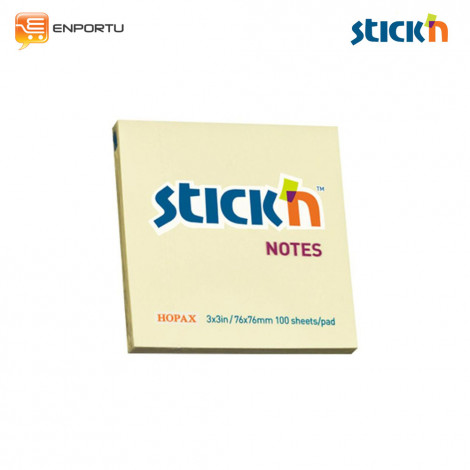 [4712759210079] Stick'N 21007 Pastel Yellow 3x3