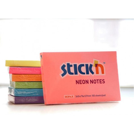 [4712759211694] Stick'N 21169 Neon Magenta 3x5