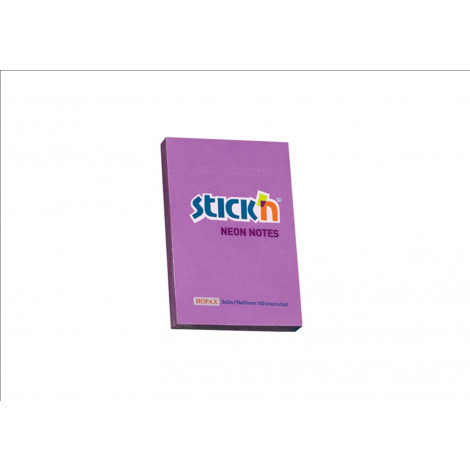 [4712759212080] Stick'N 21208 Neon Purple 3x2