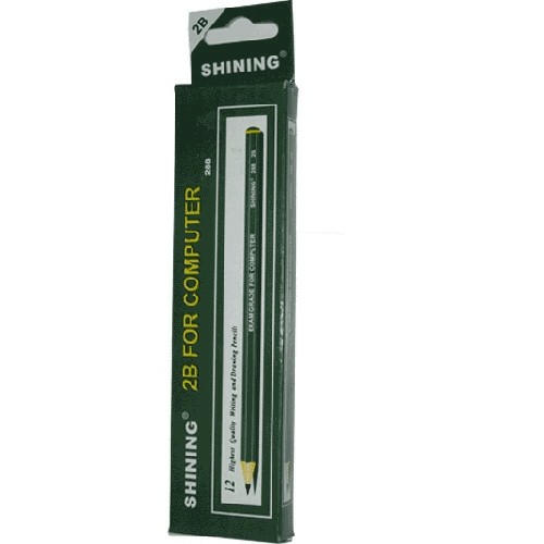 [6930659600020] Shining Pencil 2B 288 hijau (X12pc)