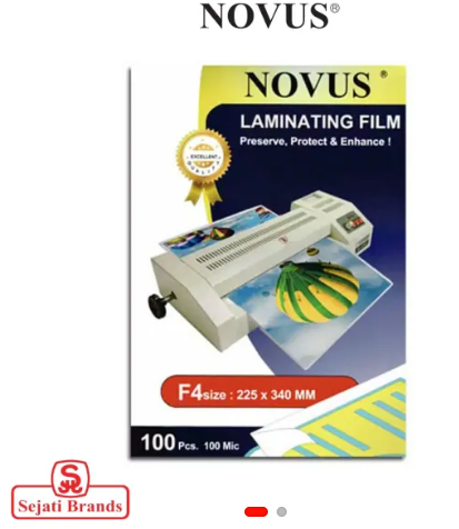 [6939788721651] Novus Folio 100 micron 225x340mm