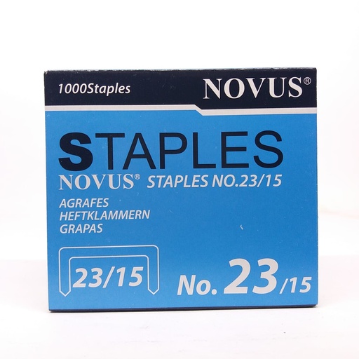 [6954821539505] Novus Isi Stapler No. 23/15