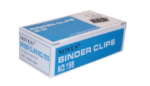 [6935044180132] Novus Binder Clip 155 (1-1/4"=32mm)