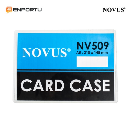 [6981205951099-01] Novus Card Case NV-509/A5 - 210x148mm (X20pc)