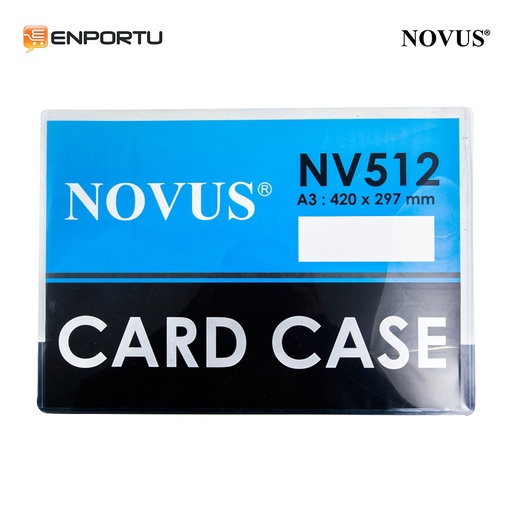 [6981205951125-01] Novus Card Case NV-512/A3 - 420x297mm (X20pc)